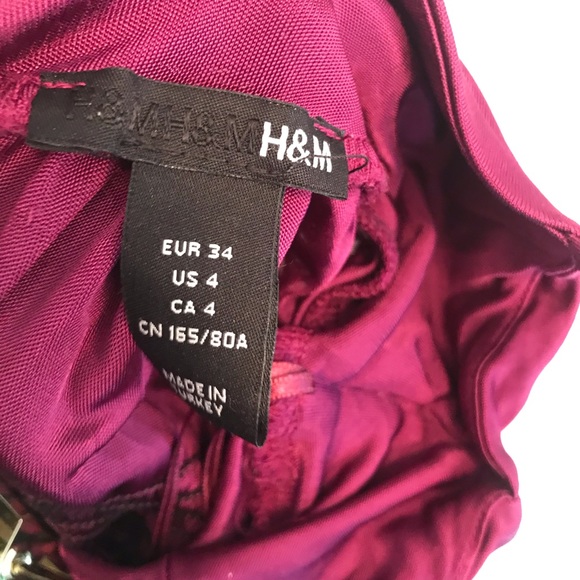 Plum H&M 4, slinky disco dress! - Picture 2 of 3